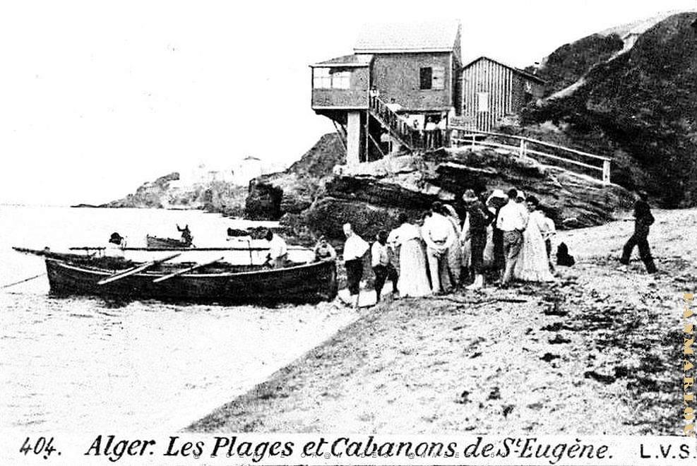 Alger-Saint-Eugene - Plages et  Cabanons - 1915.jpg